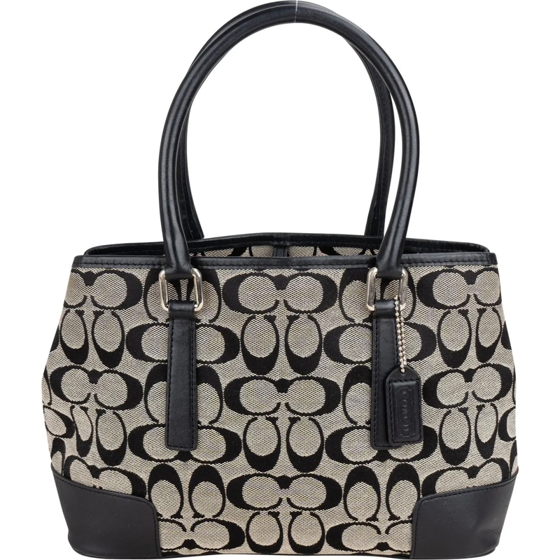 Coach Tote Coach Classic Monogram City Handbag schwarz