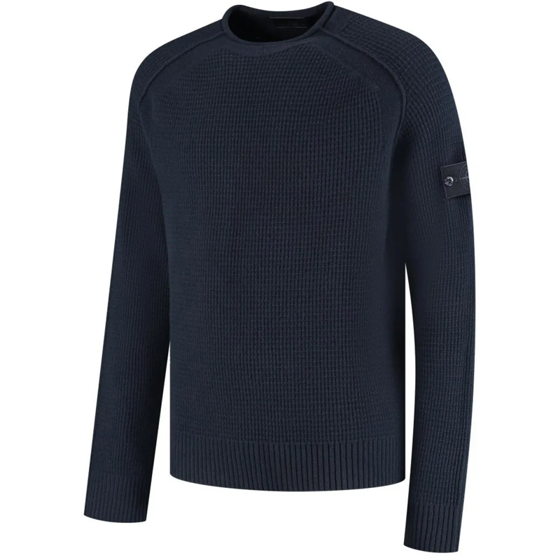 Stone Island  Crew Neck blau