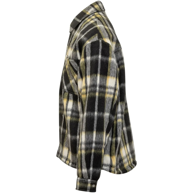 Represent Doudoune Represent Overshirt a Quadri in Lana mehrfarbig(Image 3)