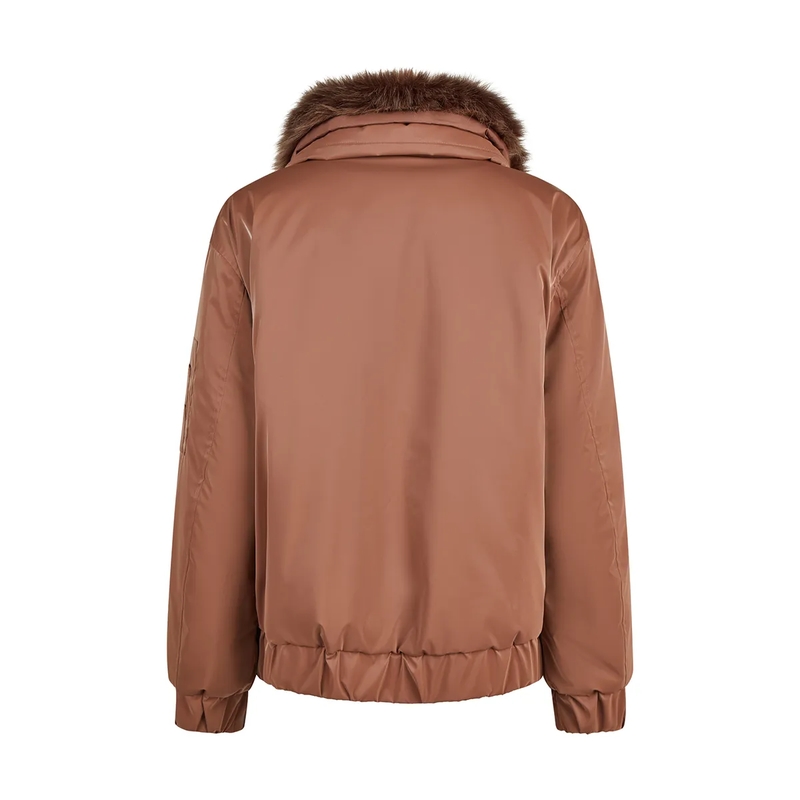 Marc Aurel Bomberjacke Bomberjacke- Leistentaschen- angesetzes Bündche beige(Image 5)