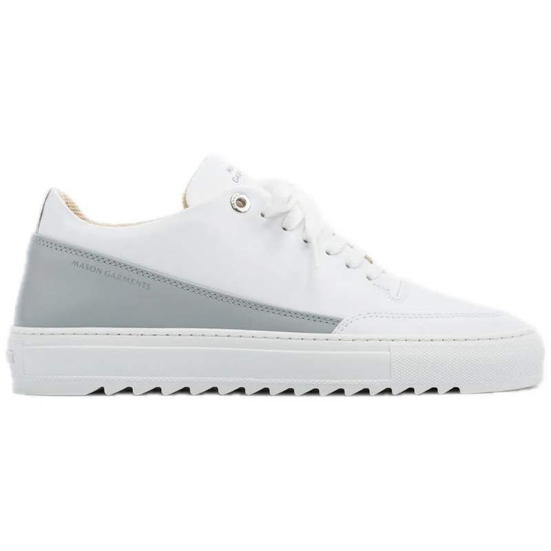 Mason Garments Low-Top-Sneaker Torino Vincita Stone weiß