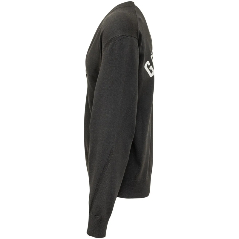 Givenchy Pull Cardigan con Scollo a V schwarz(Image 3)