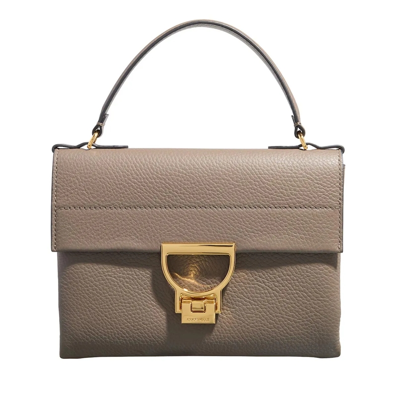 Coccinelle Satchel Arlettis Warm Taupe