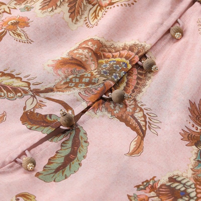 Zimmermann Maxikleid Maxikleid Aster Billow pink(Image 4)