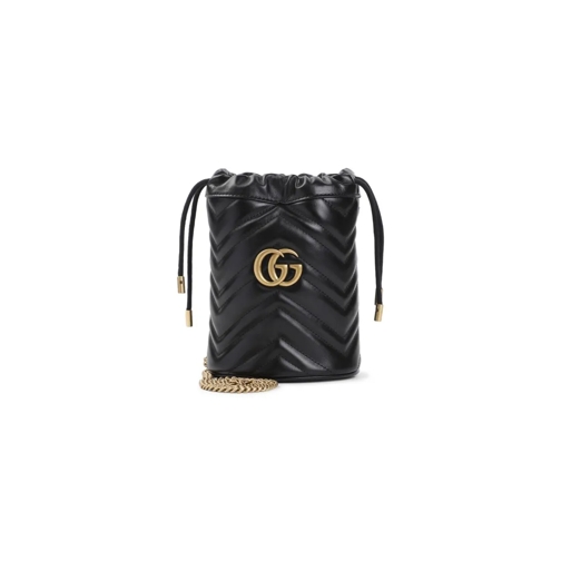 Gucci Marmont 2.0 Gg Mini Bag Black Geldbörse