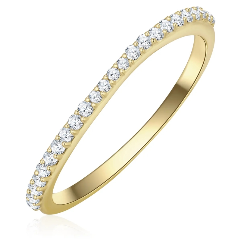 Glanzstücke München Ring Sterling Silber Ring Zirkonia gold(Image 2)