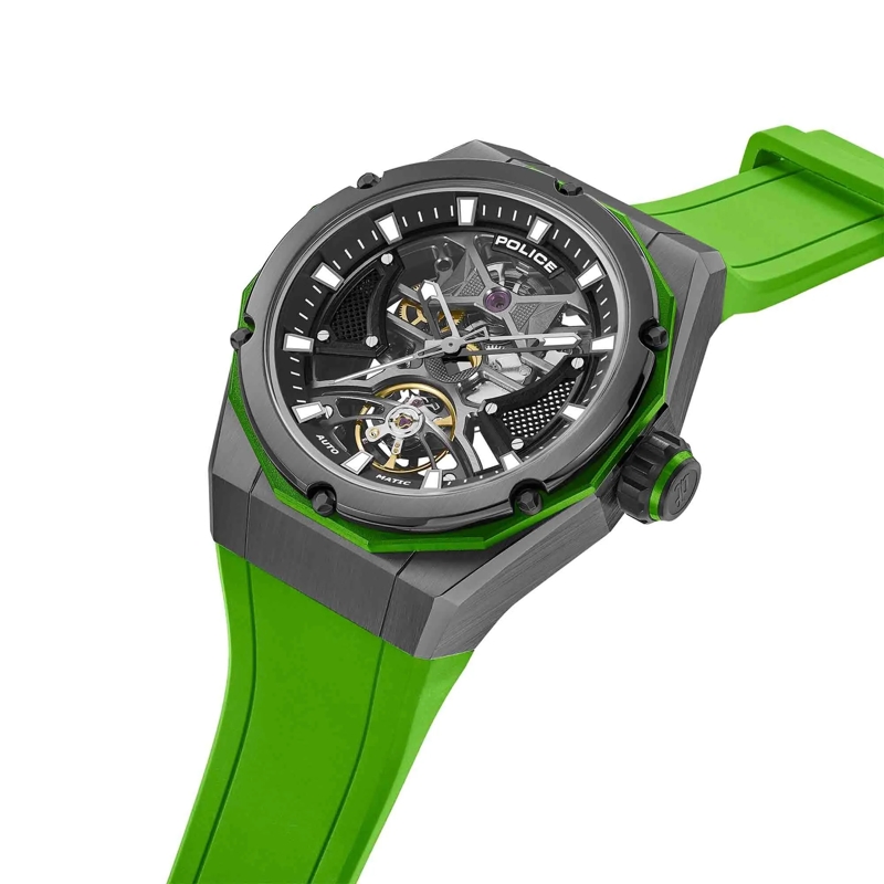 Police Automatikuhr Automatikuhr Dayton grün(Image 2)