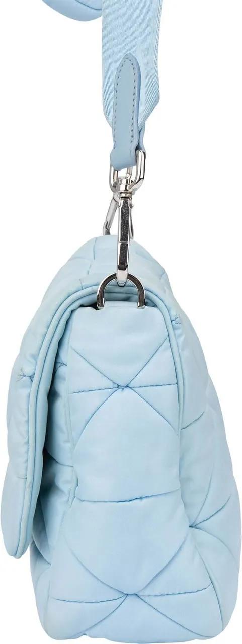 Thumbnail - Prada Crossbody Bags - Prada Quilted Baby Blue Nylon Triangle Re-Edition - Gr. unisize - in Blau - für Damen