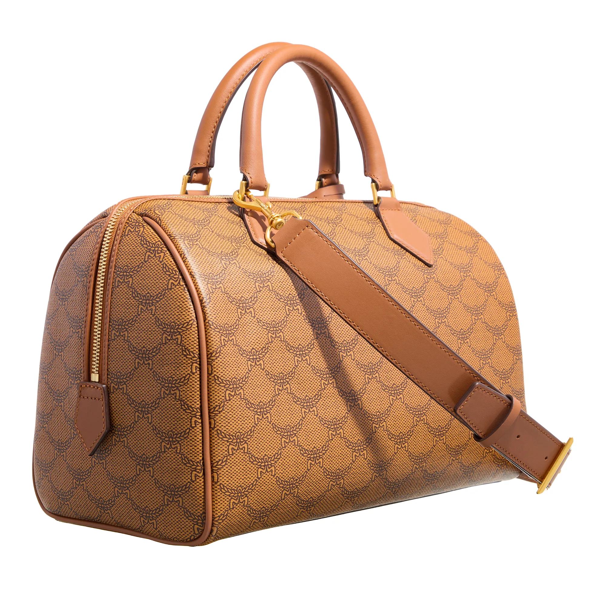 MCM Schoudertas met Visetos-print Brown