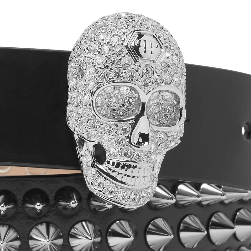 Philipp Plein Gürtel Gürtel Skull silber(Image 4)