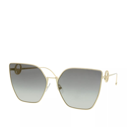 Fendi FF 0323/S Grey Gold Sunglasses