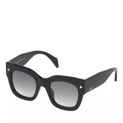 Bally BY0006-H Shiny Black /Gradient Smoke Sunglasses