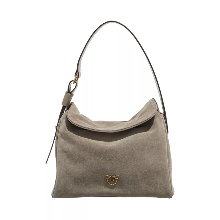 Pinko Leaf Hobo Classic Beige | Hobo Bag