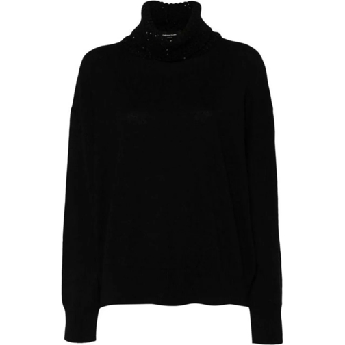 Fabiana Filippi Sweatshirts Sweaters Black schwarz