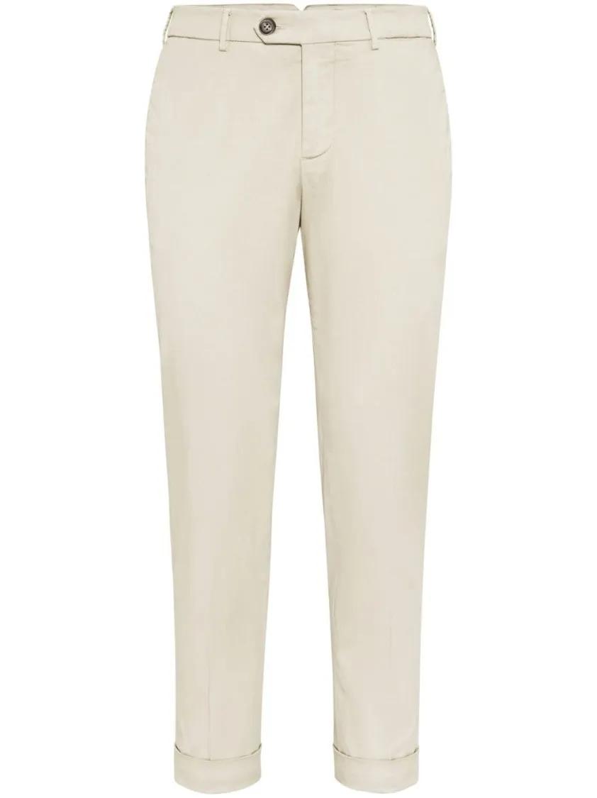 Brunello Cucinelli - Chino Trousers - Größe 50 - beige