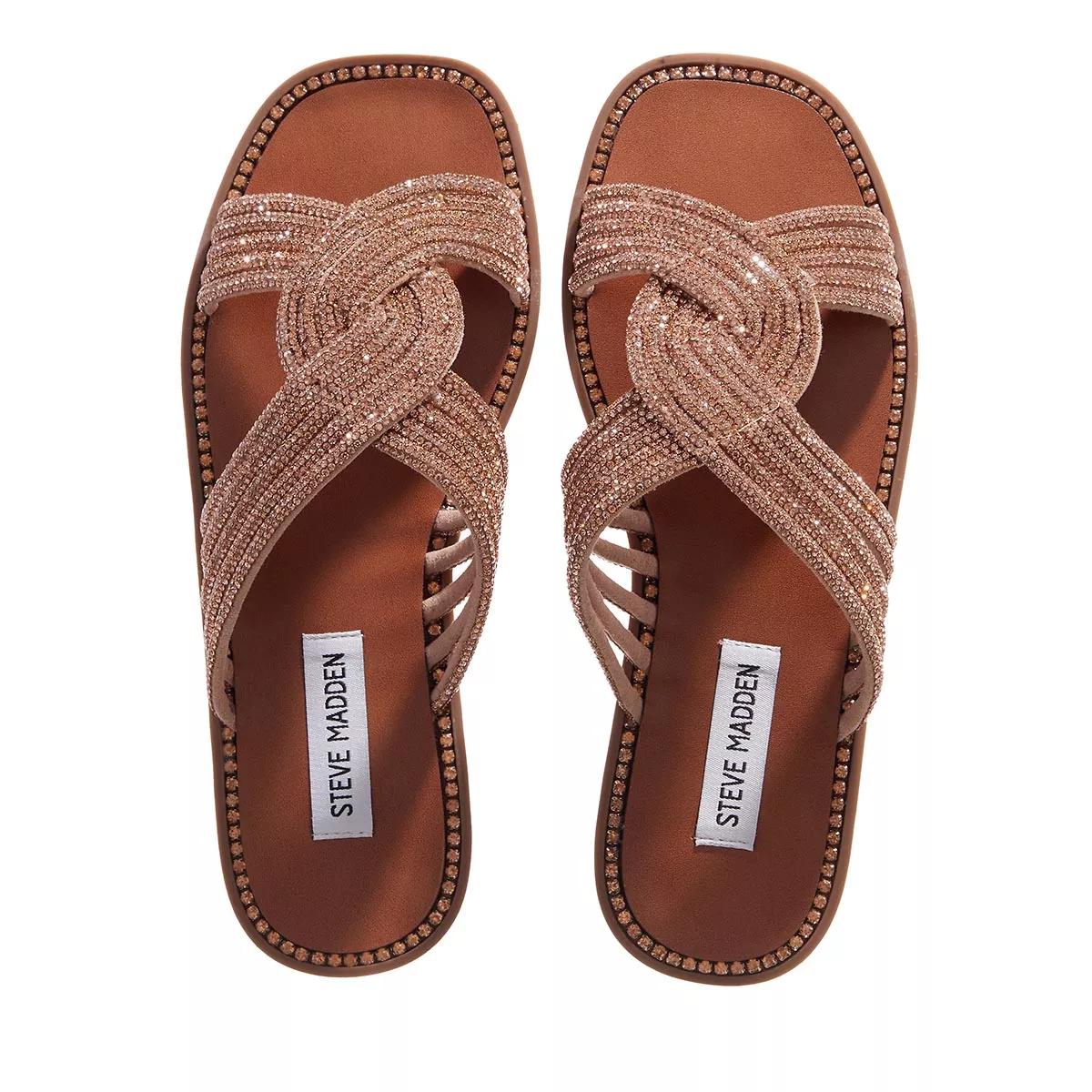 Steve madden rose gold on sale slides