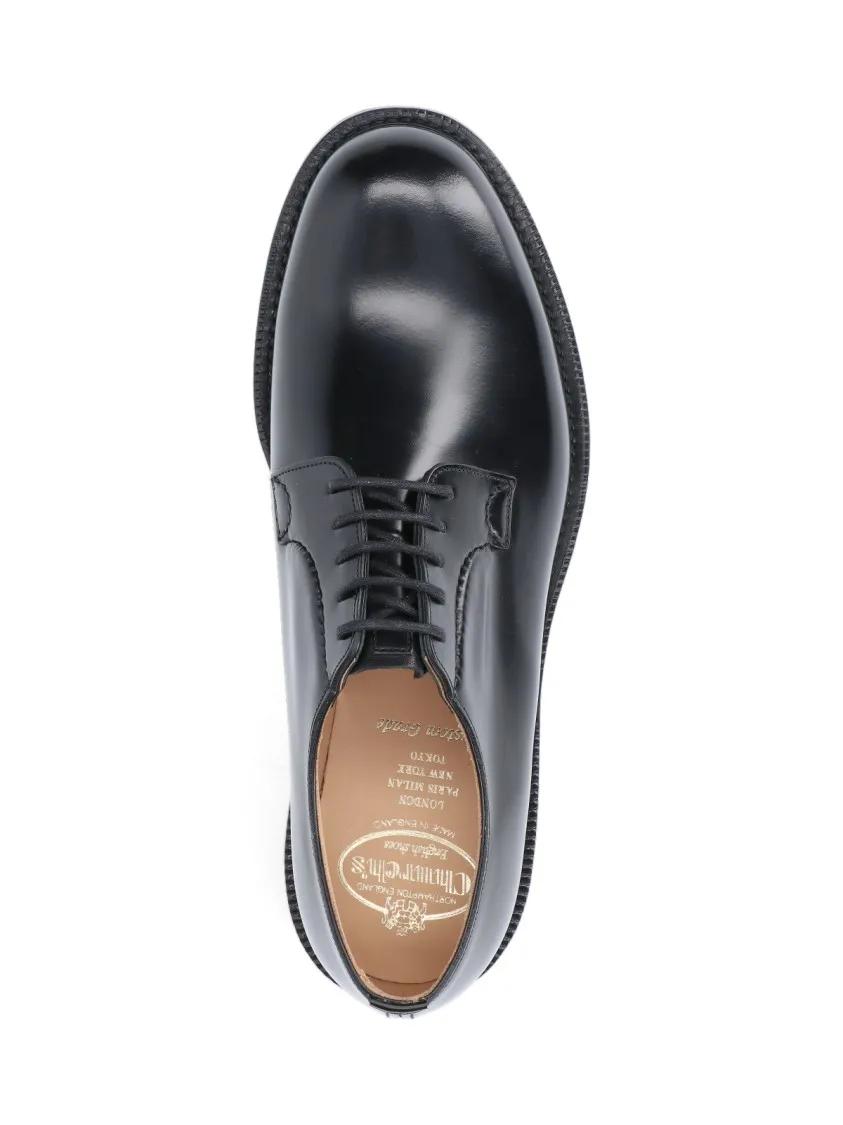 Thumbnail - "Shannon" Derby Shoes – Black - Gr. 6 - in Schwarz