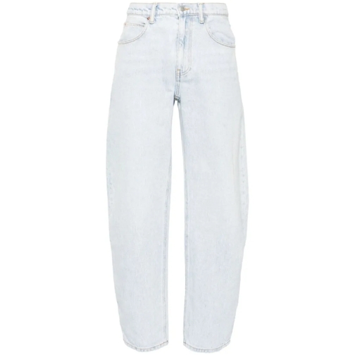 Alexander Wang High-Rise Tapered Jeans Blue Jeans