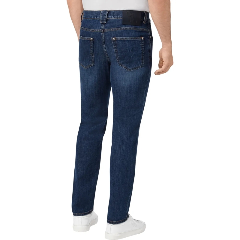 BILLIONAIRE Jeans mit geradem Bein Jeans Double B blau(Image 2)