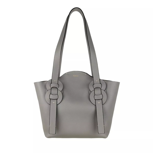 Chloé Small Darryl Tote Bag Calfskin Stormy Grey Shopper