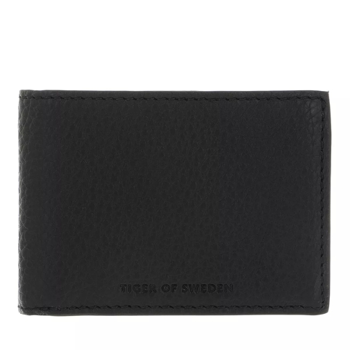 Tiger of Sweden Wald Purse / Wallet (Leather) Black Bi-Fold Portemonnaie