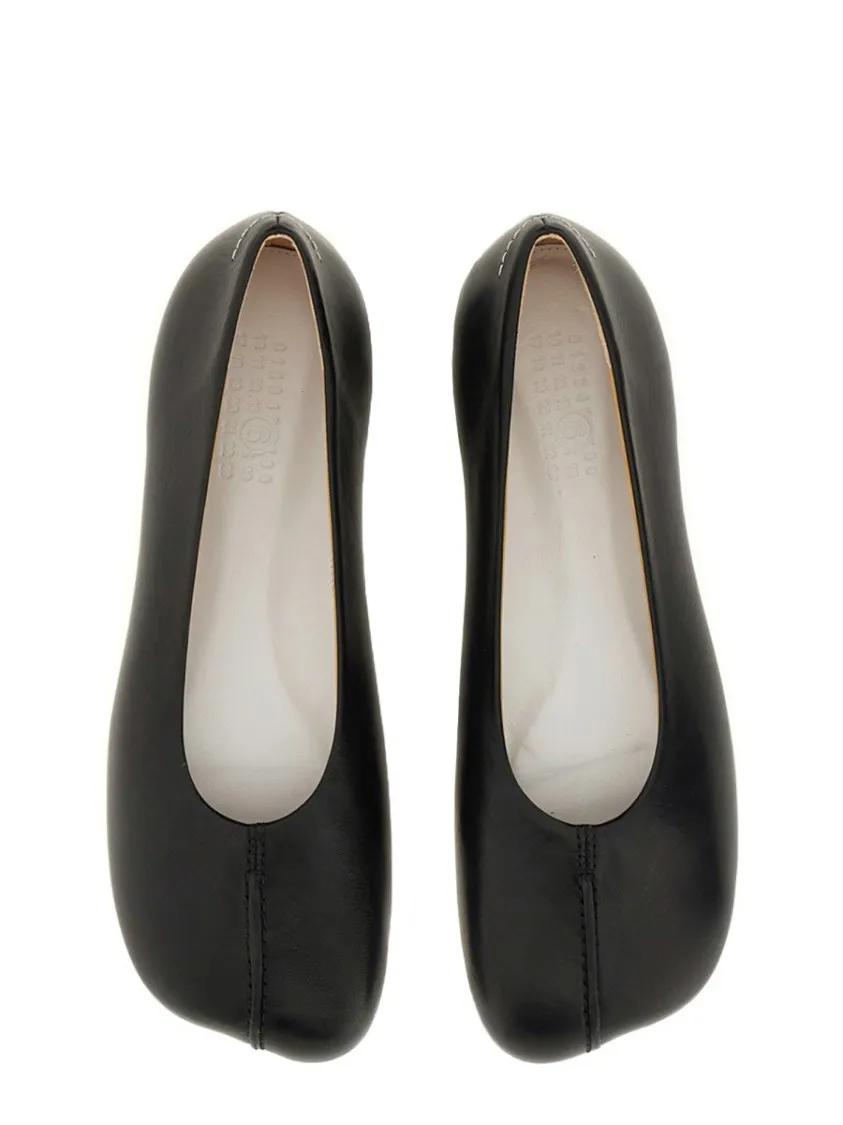 Thumbnail - Leather Ballerina - Gr. 36 (EU) - in Schwarz