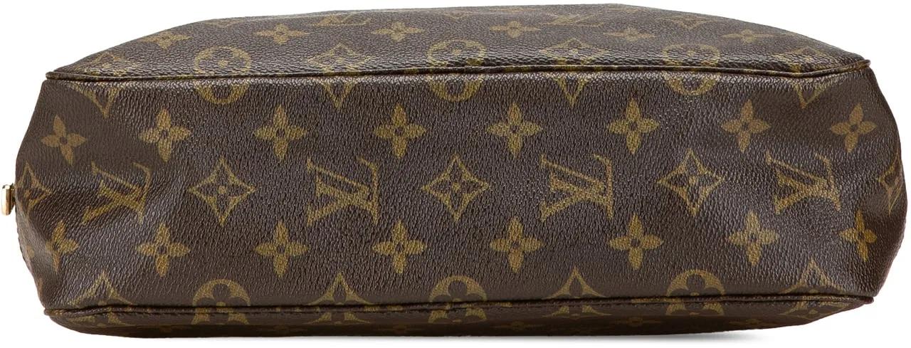 Thumbnail - Louis Vuitton Clutches - 1980-1989 Monogram Trousse Toilette 28 - Gr. unisize - in Braun - für Damen