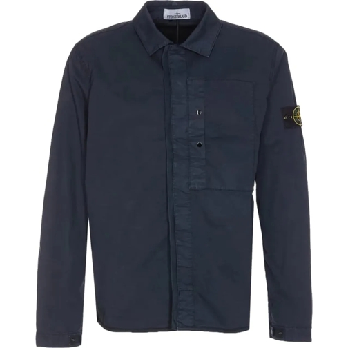 Stone Island Legere Oberteile overhsirt blue blau