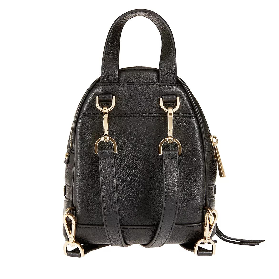 Black mini on sale backpack michael kors