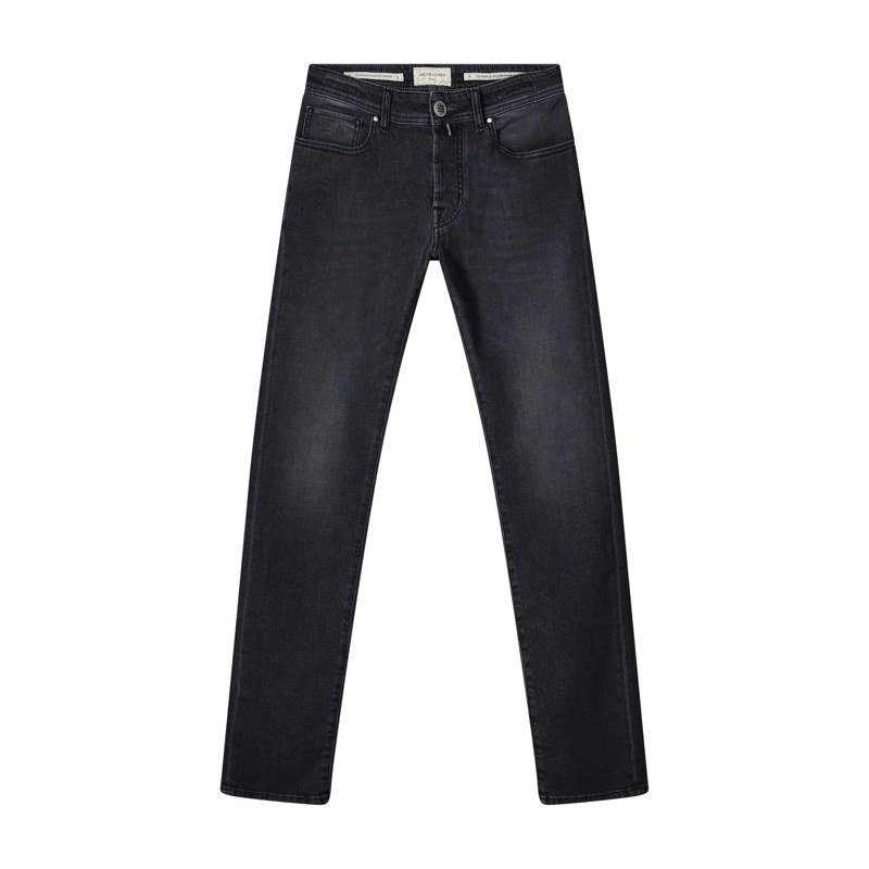 Jacob Cohen Jeans Slim-Fit Jeans Bard aus Kaschmir-Mix grau