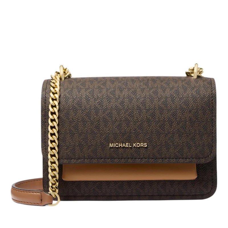 MICHAEL Michael Kors Crossbody Bag Claire Sm Xbody Brn/Acorn