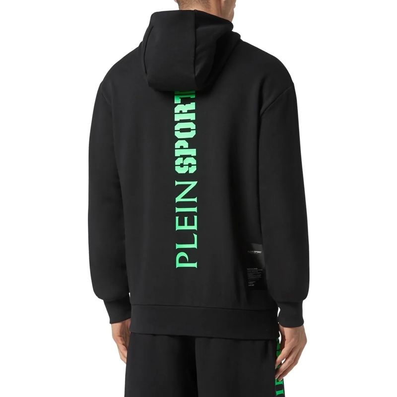 Plein Sport Top Hoodie schwarz(Image 2)