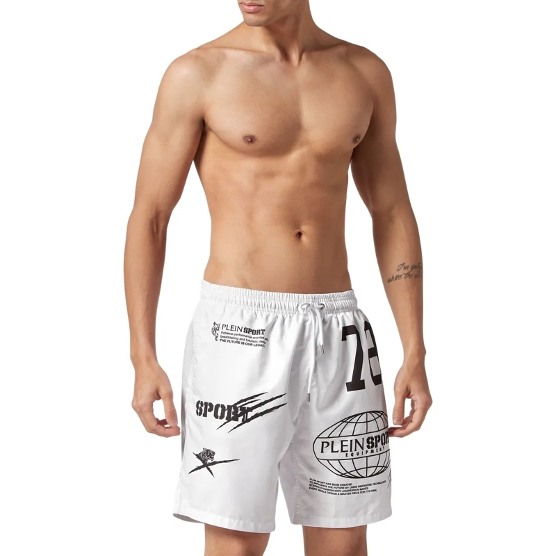Plein Sport  Badehose weiss(Image 3)