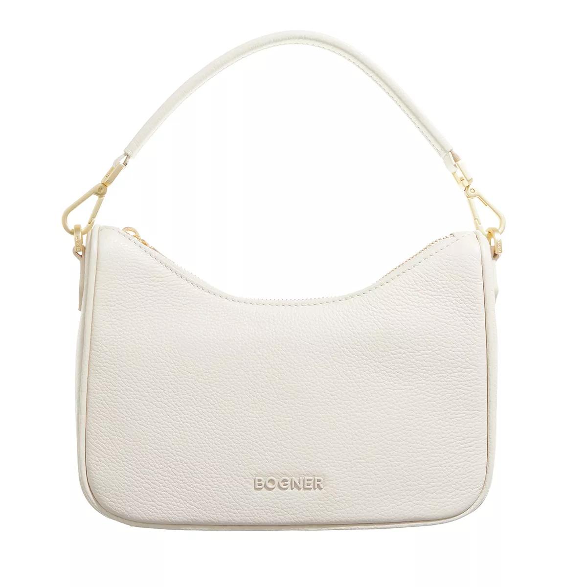 Bogner Hobo Bag - Pontresina Lora Shoulderbag Shz - Gr. unisize - in Creme - für Damen