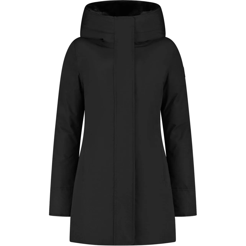 Woolrich Parka Boulder Faux Fur Parka schwarz