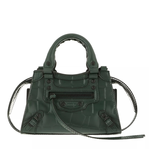 Balenciaga Neo City Handle Bag Forest Green Minitasche