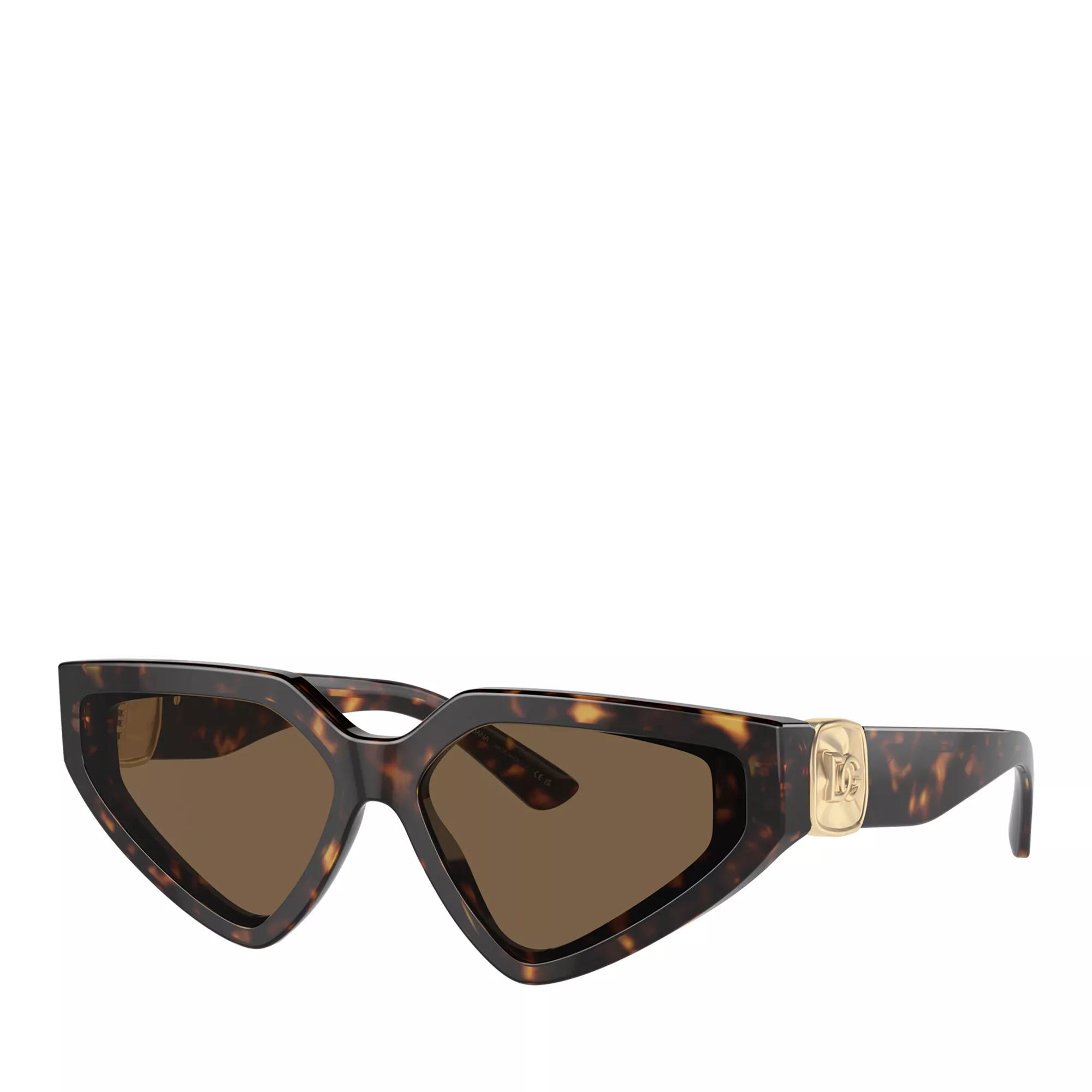 Dolce&Gabbana Sonnenbrille - 0DG4469 59 502/73 - Gr. unisize - in Braun - für Damen