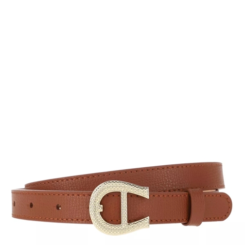 AIGNER Belt Cognac Leather Belt