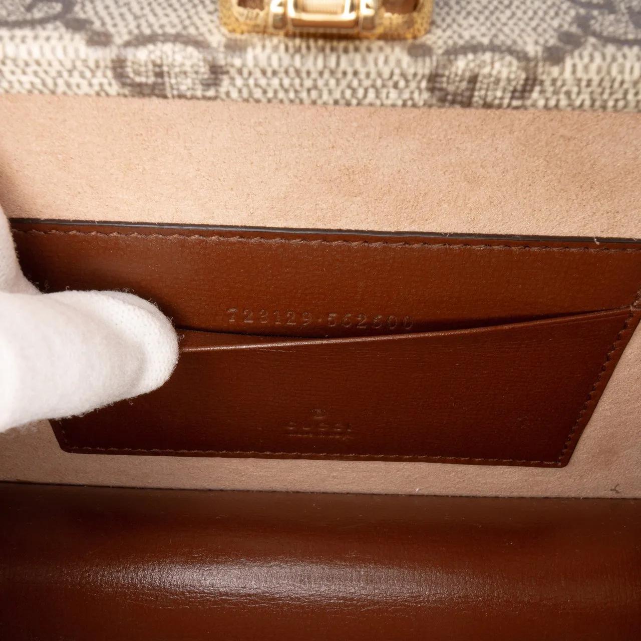 Thumbnail - Gucci Hobo Bags - GG Supreme Interlocking G Crossbody - Gr. unisize - in Braun - für Damen