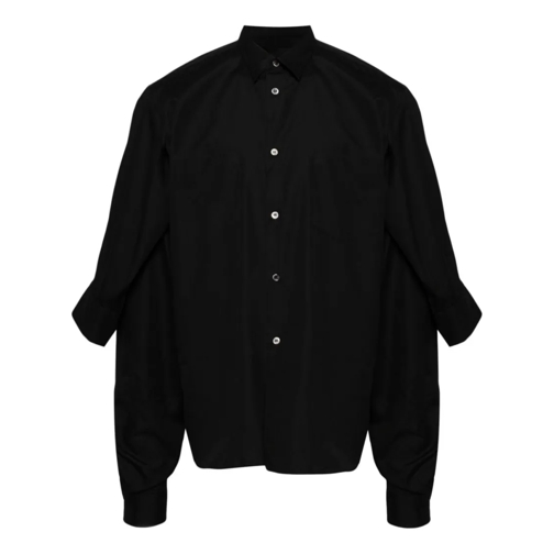 Comme des Garcons Hemden Black Double Sleeves Shirt Black