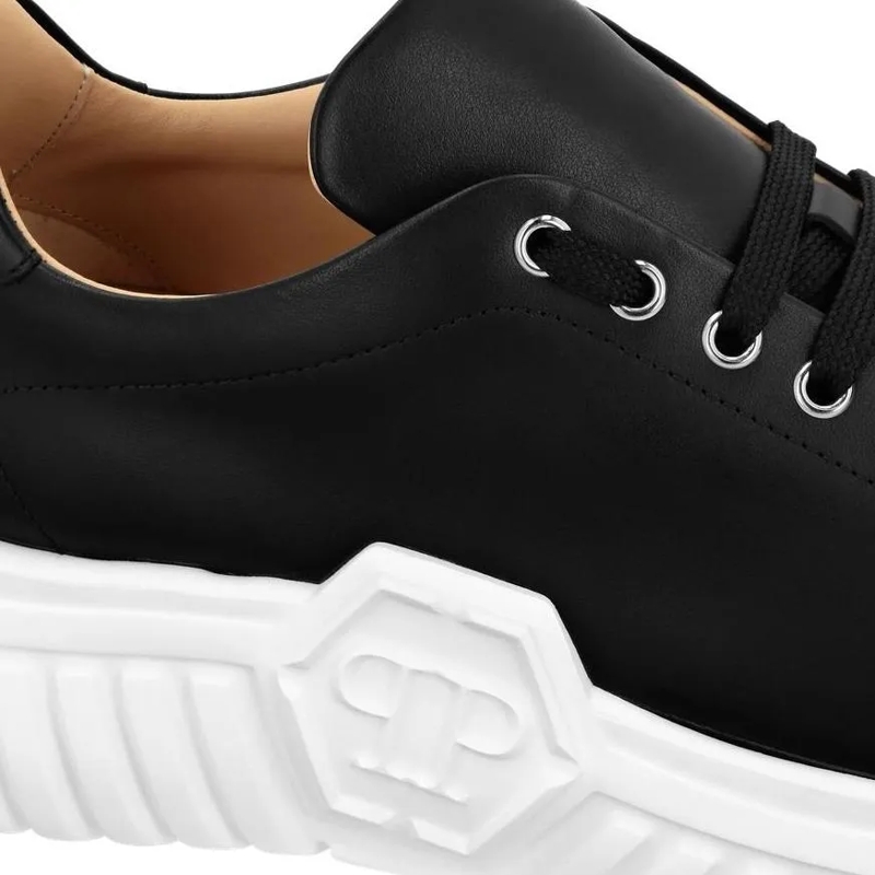 Philipp Plein Low-Top-Sneaker Runner Sneaker Supersonic schwarz