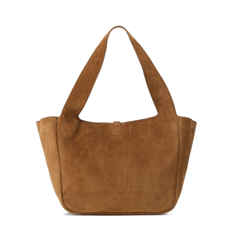 Saint Laurent Crossbody Bag Shopper Le 5 à 7 aus Veloursleder braun(Image 2)