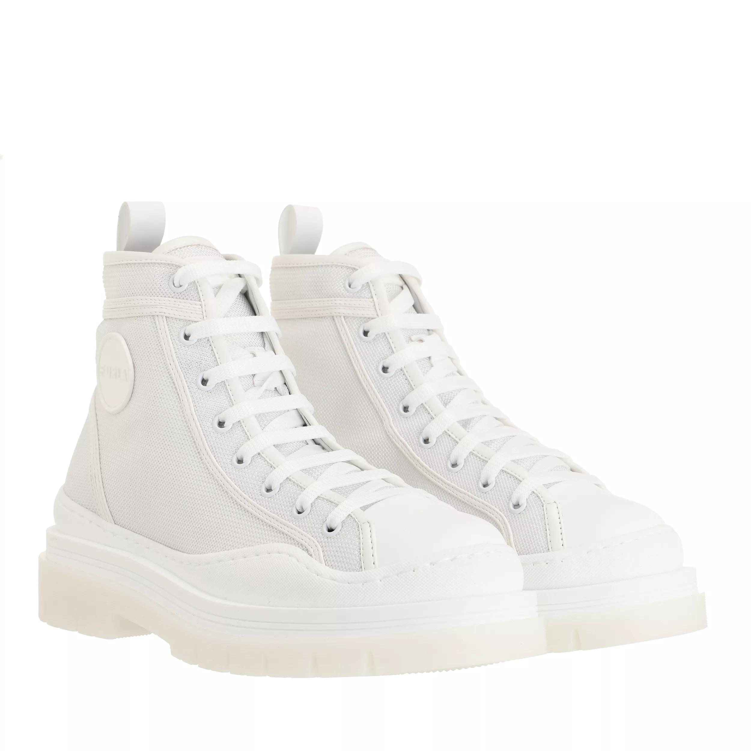 Furla Furla Hyke High Top Lace-Up Sneaker Toni Silver+Talco H