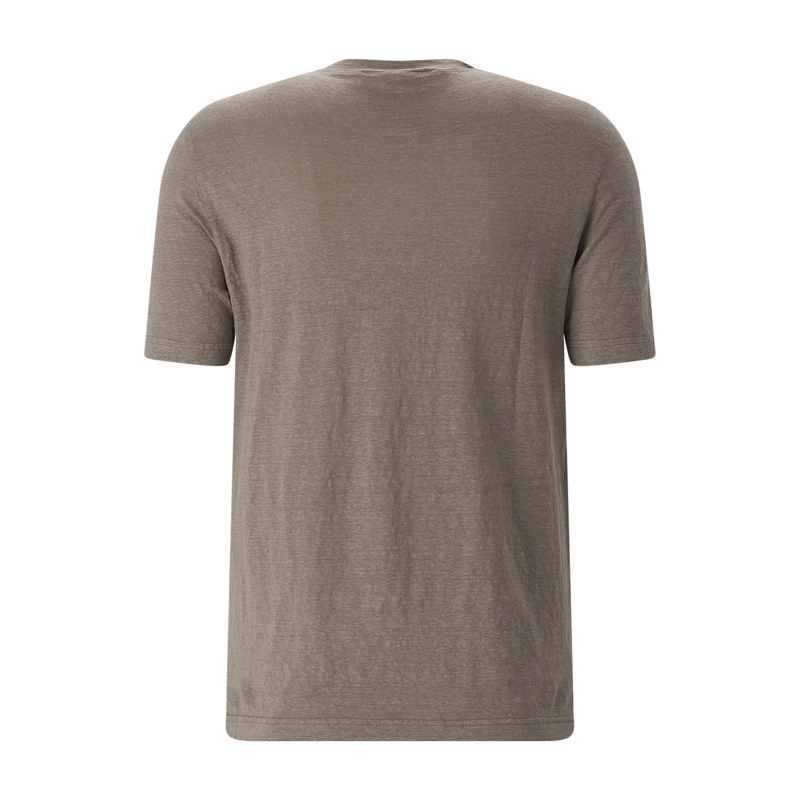 FILIPPO DE LAURENTIIS T-shirt T-Shirt aus Leinenmix rot(Image 14)