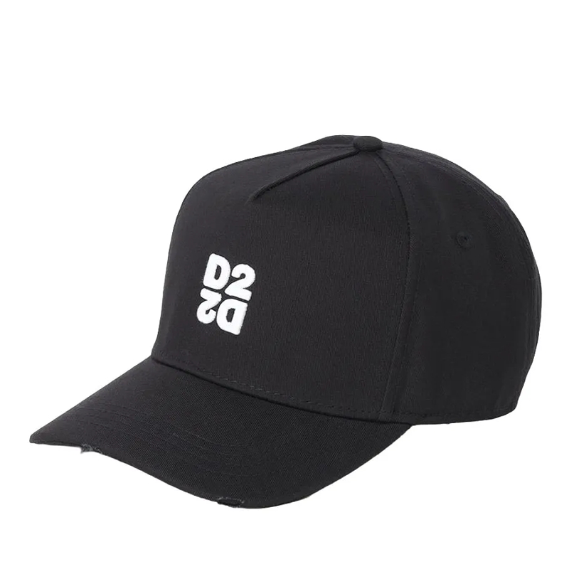 Dsquared2 Casquette de baseball Cap mit Logo schwarz