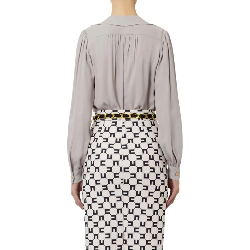 Elisabetta Franchi Blouse Elisabetta Franchi  Blouses Grijs Cat3041e2 grau(Image 3)
