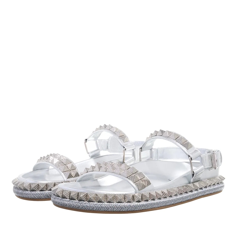 Christian Louboutin Sandalen Pyrabizz Sandal Silver(Image 4)