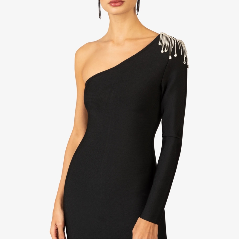 Kraimod Cocktailkleid Bandagekleid schwarz(Image 5)