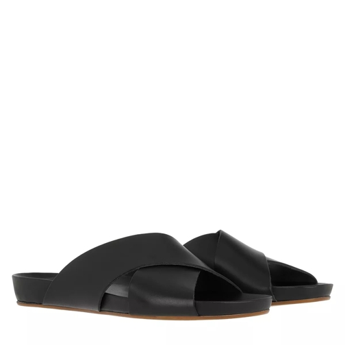 ATP Atelier Doris Vacchetta Comfy Sandals Black Slide