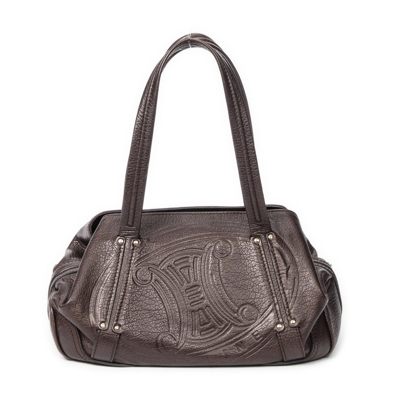 Celine Crossbody Bag Triomphe Open Tote braun